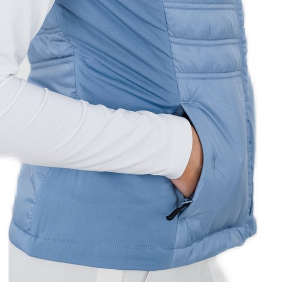 Func Factory dames Hybride Bodywarmer Shelly faded blue 44 van Func Factory — afbeelding 4