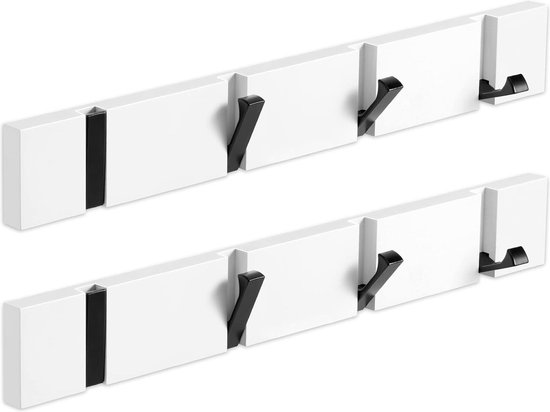 Zwarte S-haken met leren of suède lus voor Stegerbus Op Maat
