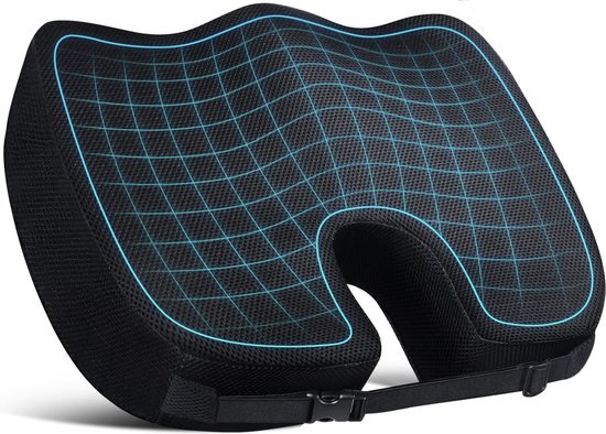 Safe Age® Zitkussen orthopedisch & ergonomisch stuitkussen wigkussen