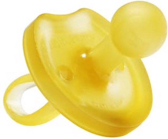 Product: Natursutten rubberen fopspeen - 12+ maanden - Vlinder Schild - Kers Tuit, van het merk Natursutten