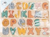 Set ABC puzzel, letters leren, vormen puzzel Alfabet
