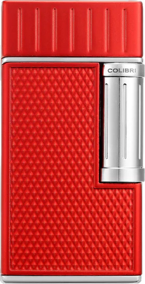 Goedkoopste Colibri vuursteenaansteker soft flame Julius Red Chrome