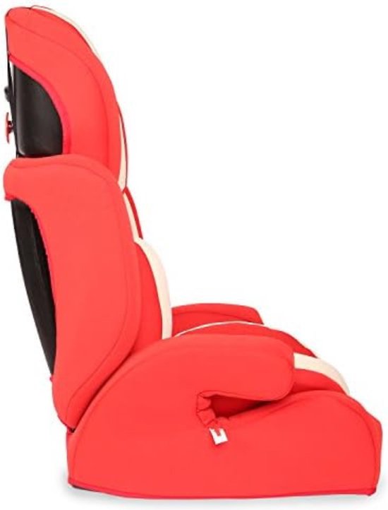 Kinderstoel Auto- Kinderzitje Auto- Zitverhoger Auto- Kinderzitje Stoelverhoger - Rood/Wit van Kinder — afbeelding 3