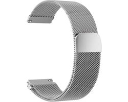 foto van 20mm Universeel RVS horlogeband Mesh Milanese Lus voor Smartwatch en voor een regulier horloge zoals Casio Rolex Seiko Tudor Pagani Fossil, Citizen, TAG HeuerHomage etc