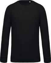 Sweatshirt Kind 6/8 Y (6/8 ans) Kariban Ronde hals Lange mouw Black 80% Katoen, 20% Polyester