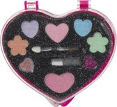 Klein Princess Coralie - make-up hart groot - 3-delig - roze