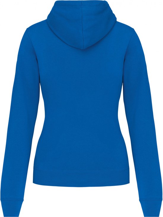 Sweatshirt Dames XXL Kariban Lange mouw Light Royal Blue / Yellow 80% Katoen, 20% Polyester