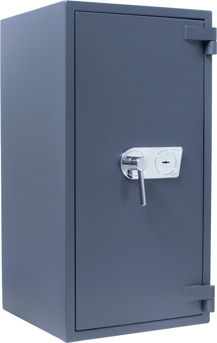 Rottner Gecertificeerde Kluis Imperial 100 IT EN3 |Sleutelslot |99x51x51cm|Inbraakwerend: Grade 3 volgens EN 1143-1|Brandwerend: LFS-30P, volgens EN-15659 BG testing| op Prijzenvolger.com