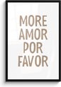 Quote - More amor