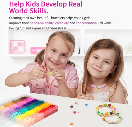 Ensemble de Faire de la joaillerie - bijoux pour enfants - 12000 pièces