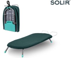 Planche à repasser pliable Solir® – Planche à repasser de table – Compacte – Légère et portable – Idéale pour les Voyages et les petits espaces
