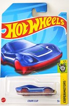 Hot wheels Coupe Clip Blauw - Die cast 1:64 - spaar ze allemaal