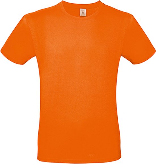 Lot de 2 chemises homme '150' à col rond B&C Collection Oranje taille XL