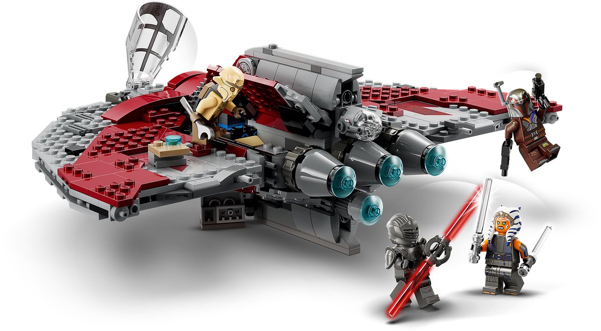 LEGO Star Wars Ahsoka Tano's T-6 Jedi shuttle Bouwbaar Ruimteschip - 75362 — afbeelding 18