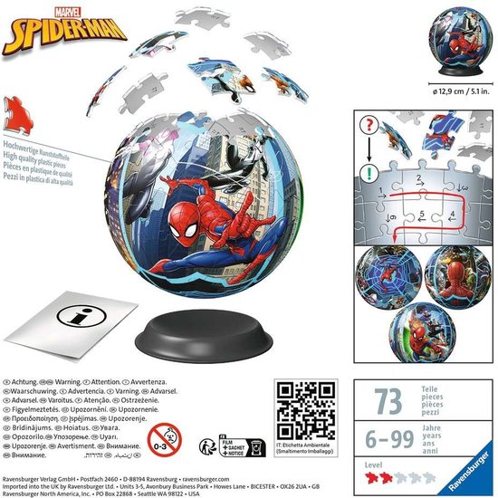 Ravensburger Spiderman - Puzzle 3D
