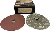 3M Fibre Disc 855 art. 16251 - P100 - diameter 178 mm x 22 mm - Prijs per doos ( inhoud 25 stuks)
