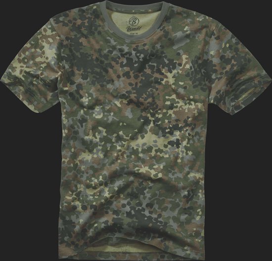Brandit Army T-shirt camouflage vert taille L.