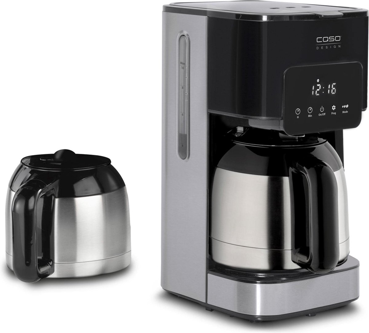 Caso Koffiezetapparaat Coffee Taste & Style Duo Thermo, inclusief 2 thermoskannen, roestvrij staal, 10 kopjes, 800 watt