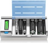 Batterij oplader AA AAA 9V - C en D batterijen - 1 stuk - huismerk