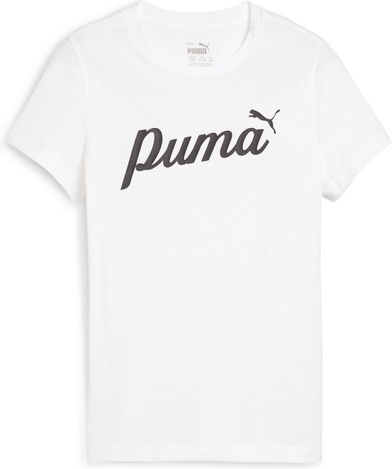 PUMA T-shirt ESS+ Script Tee G FALSE - Puma White