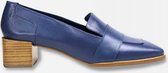 Mangará Louro Dames schoenen - Premium Leer - Blauw - Maat 38