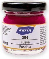 Ebru / Papiermarmer Verf - Fuschia - 40 ml