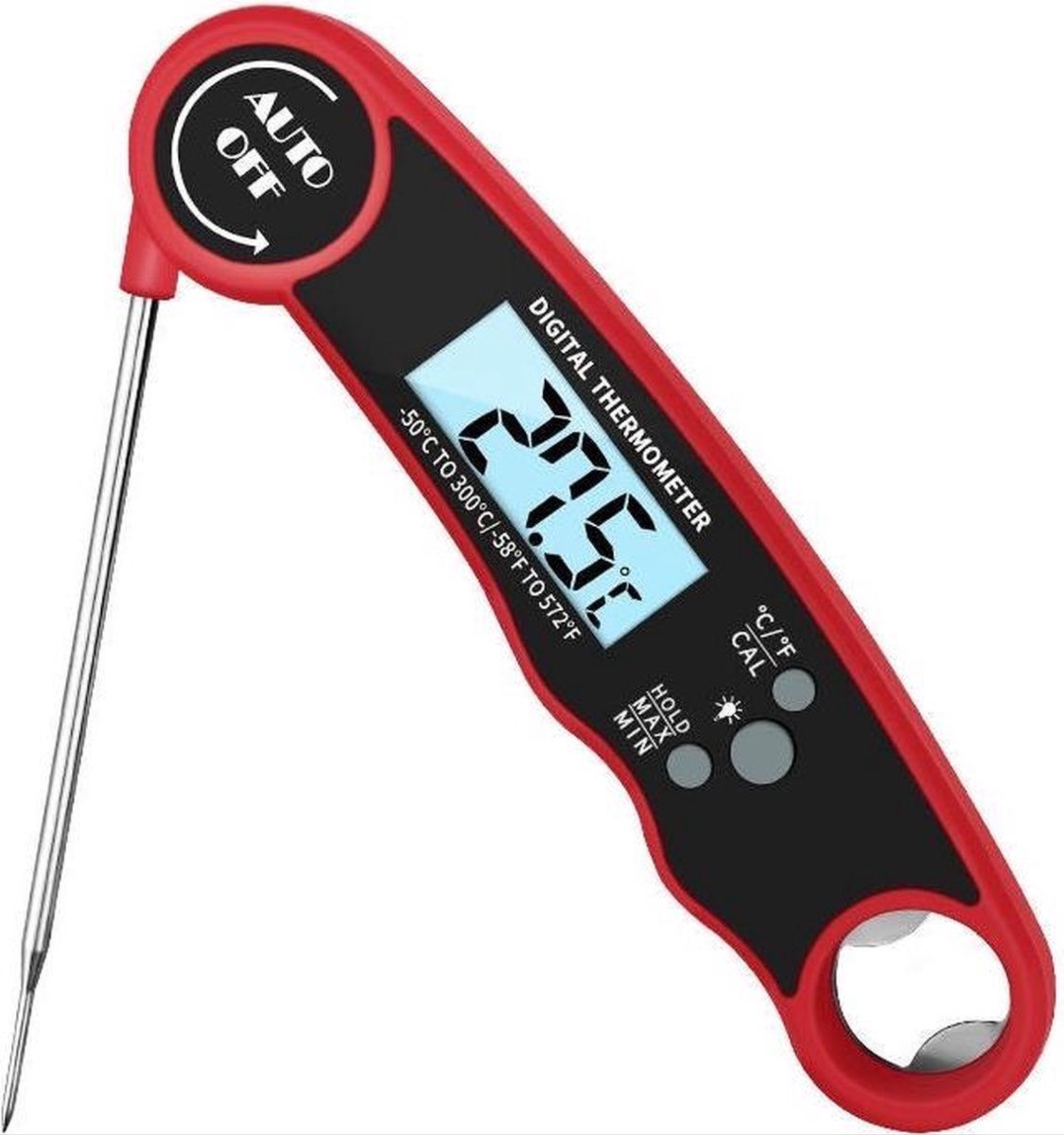 CHPN Thermometer BBQ Thermometer Kookthermometer Draadloos Waterdicht Keuken- & Vleesthermometer Temperaturen Koken Bakken
