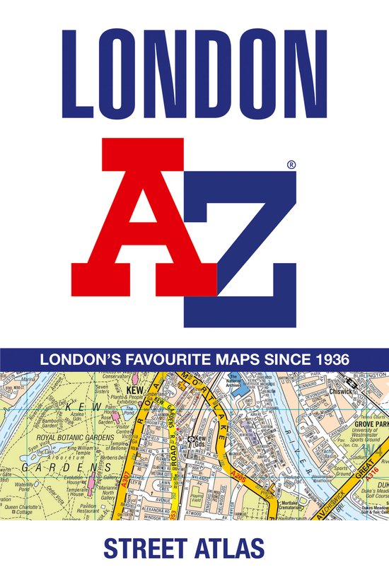 London A-Z Street Atlas - cover