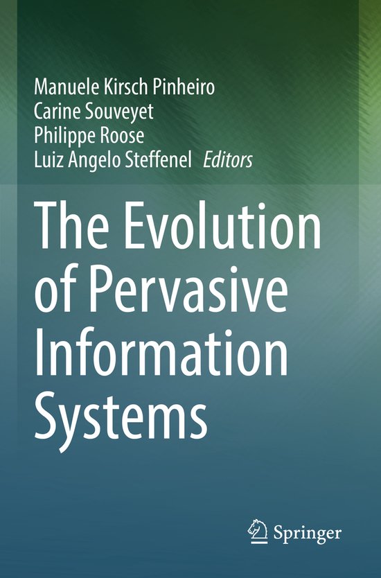 The Evolution of Pervasive Information Systems - cover