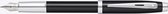 Stylo plume Sheaffer - 100 E9338 - F - Laque noire brillante chromée - SF-E0933843