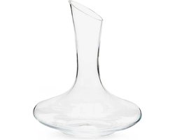 Arte Regal Wijn karaf / decanteer schenkkan - glas - 1,8 liter - 22 x 25 cm - wijn laten luchten