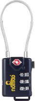 NOMAD® Kabelcijferslot | TSA Keurmerk | Cijferslot met 3 cijfers | Reisslot Backpack / Koffer | 14 centimeter kabel