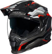 Nexx X.Wed2 Columbus Red Grey XL - Maat XL - Helm