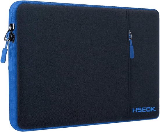 Foto: Laptop sleeve 15 6 inch case bag waterafstotend beschermhoes compatibel met de meeste 15 6 surface book acer dell hp lenovo samsung asus laptopcomputers zwart blauw