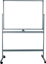 Verrijdbaar whiteboard - Kantelbaar - 90x120cm - Magnetisch