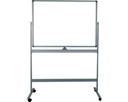 Verrijdbaar whiteboard - Kantelbaar - 90x120cm - Magnetisch