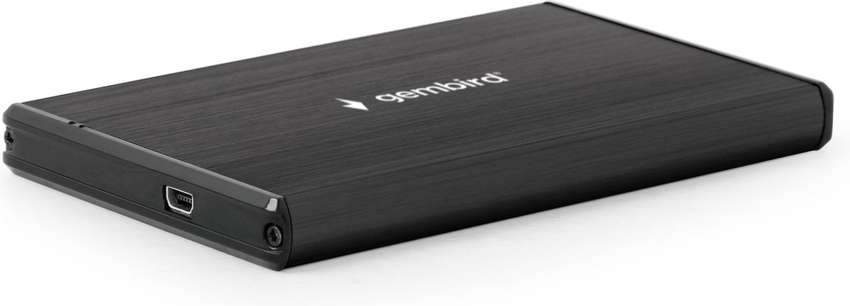 Gembird EE2-U3S-3 Externe HDD Behuizing - 2.5 inch SATA - USB3.0 - 5 Gbps - Zwart