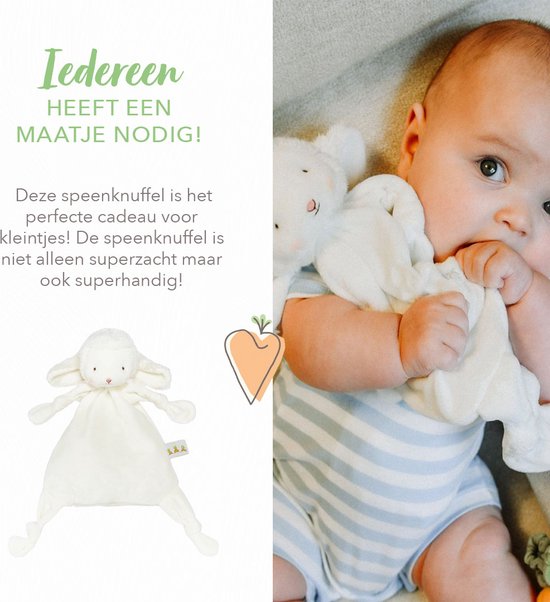 Bunnies By The Bay peluche Agneau 30 cm blanc