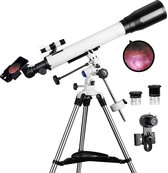 Telescopen - Volwassenen/Kinderen - 70 mm opening en 700 mm brandpuntsafstand - Astronomierefractortelescoop