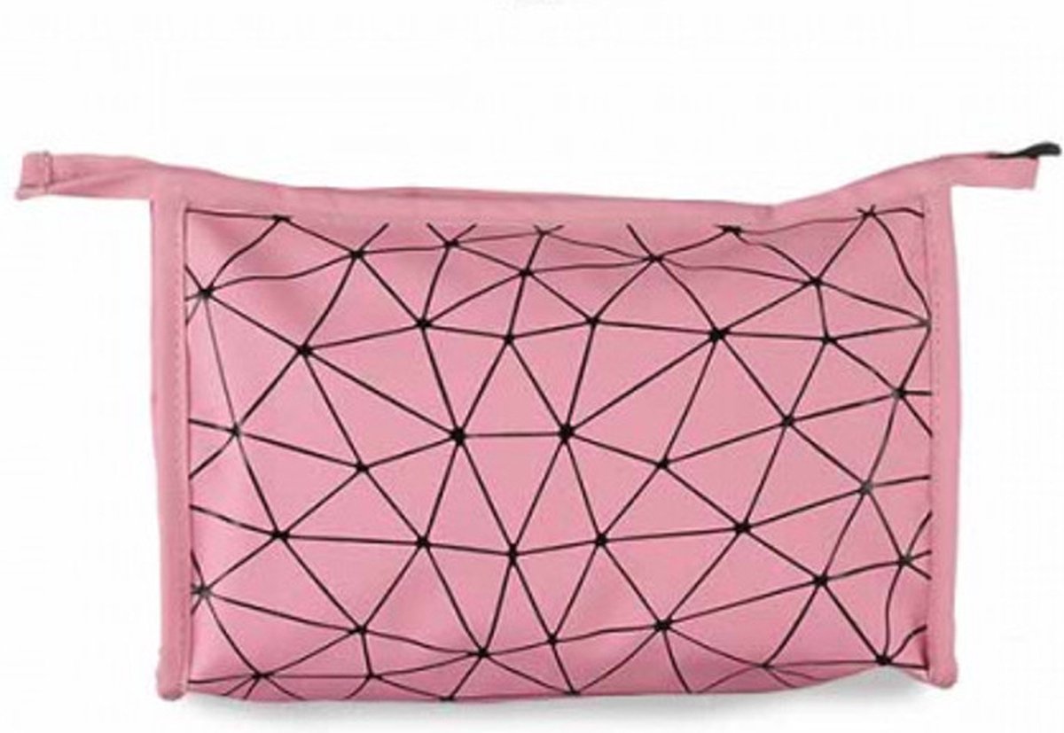 Toilettas - 26 x 16.5 cm - Roze