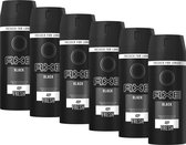Déodorant noir Axe spray 6 x 150 ml