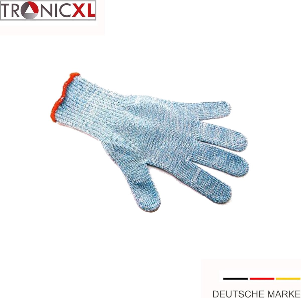 TronicXL Professionele snijbeschermingshandschoen maat 7 - handschoen met snijbeschermingsklasse 5 - steekbescherming - gevulde handschoen