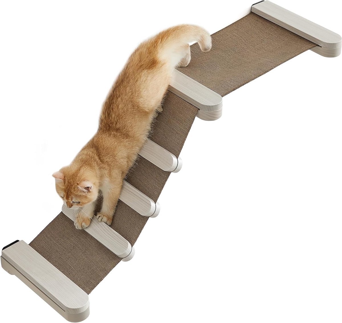 Mur D'escalade Marron Pour Chat