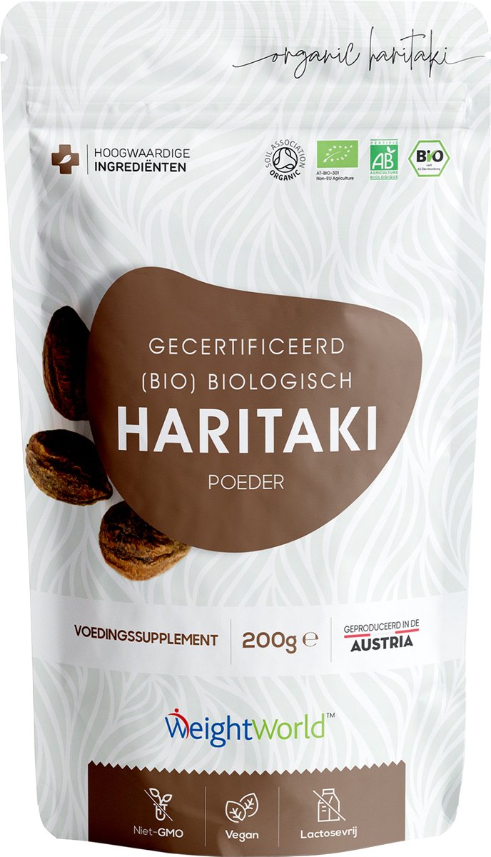 Goedkoopste WeightWorld Biologisch Haritaki Poeder - 200 gram - 100 porties