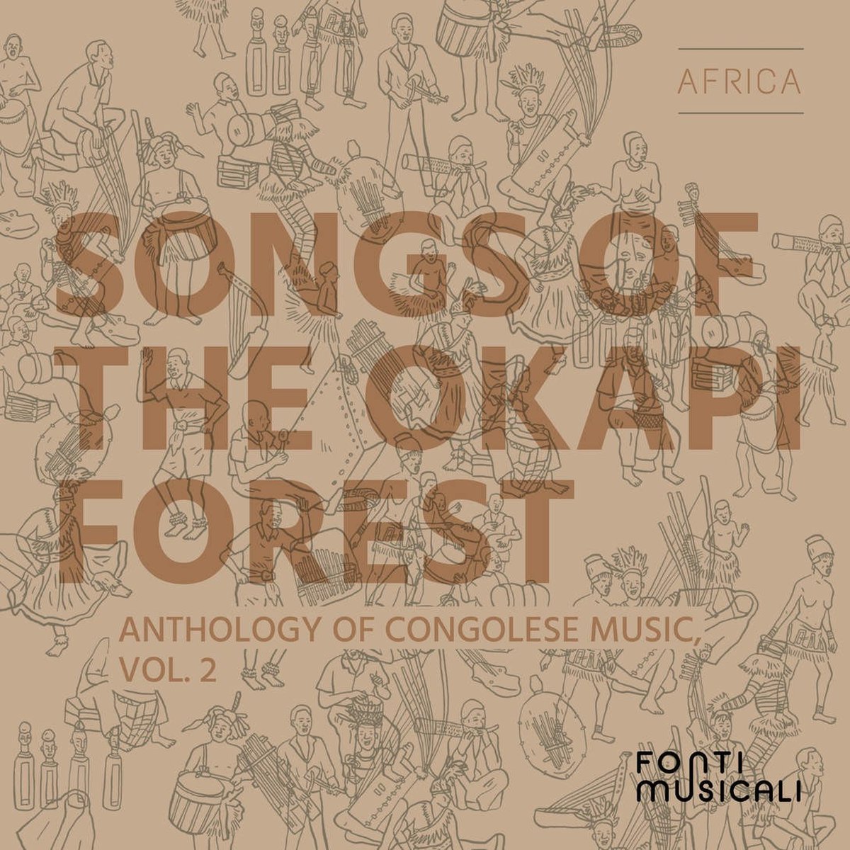 Various Artists - Volume 2 Songs Of The Okapi Forest (CD)