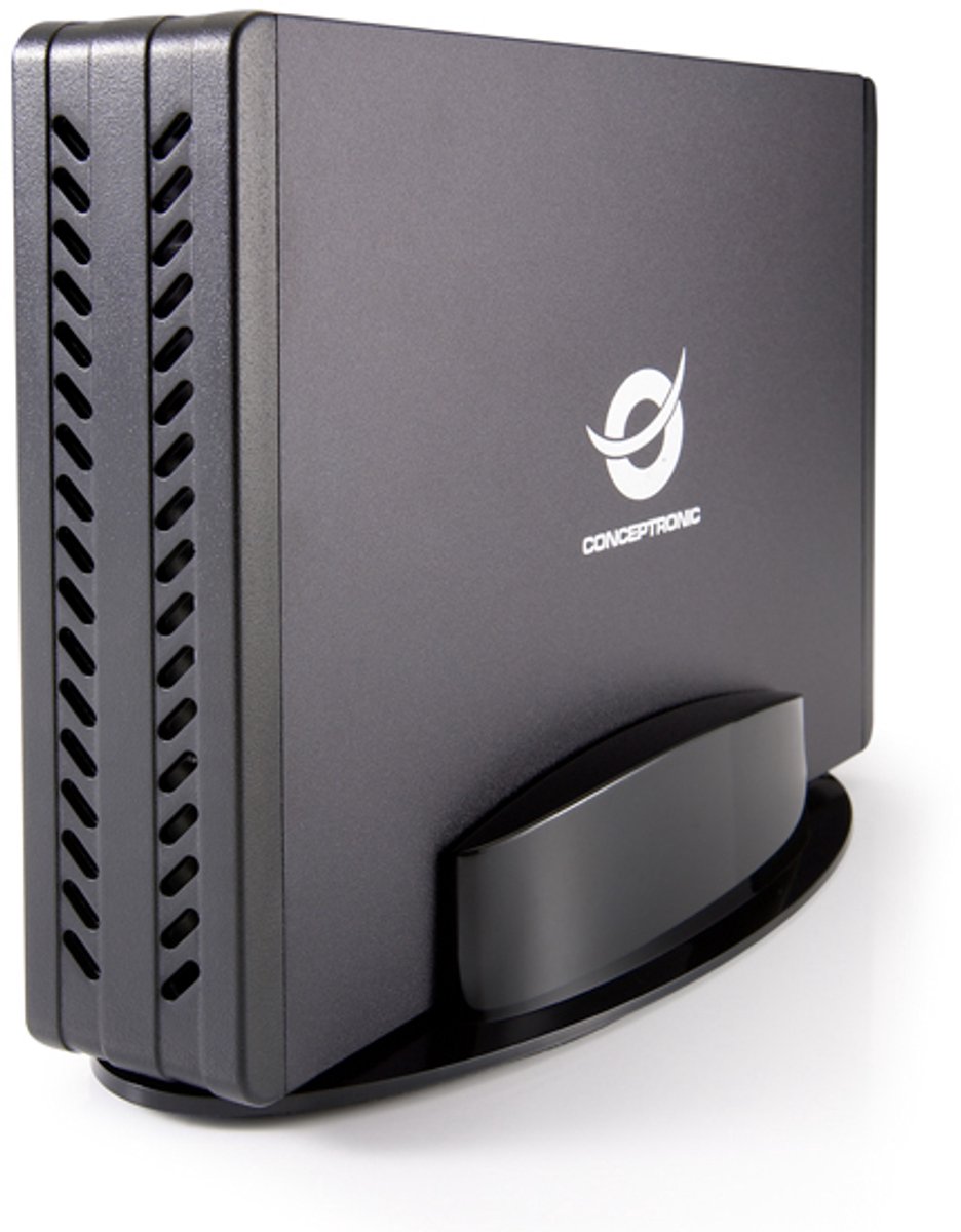 Conceptronic CHD3SU behuizing voor opslagstations HDD-behuizing Zwart 3.5