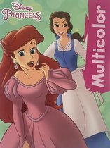 Multicolor - Disney princess kleurboek - Met 32 prachtige pagina's, waarvan 16 betoverende kleurplaten en 16 inspirerende voorbeelden, is dit kleurboek een onmisbare toevoeging aan elke knutsel- en kleurcollectie.