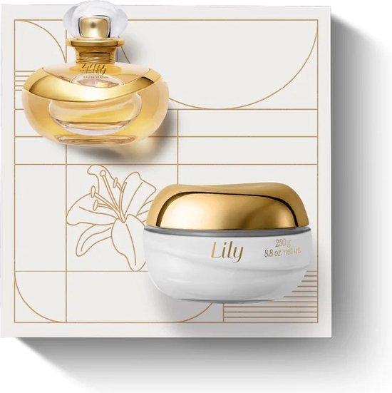 o Coffret cadeau o Boticario, Lily , Woman d'Eau de Parfum 75 ml et Crème  Corps Satin... | bol.com