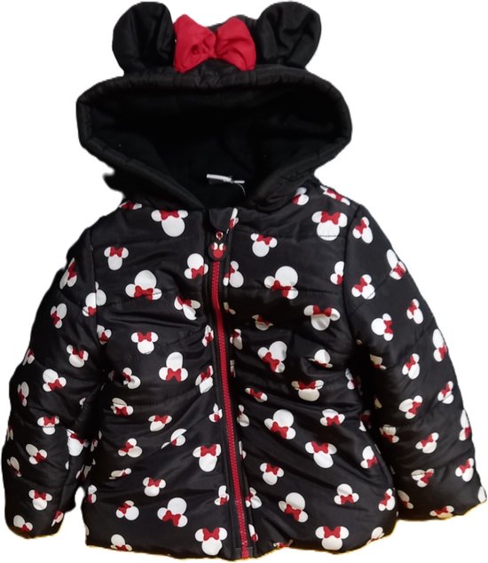 Minnie Mouse jas - fleece - winterjas - maat 86 cm - 2 jaar