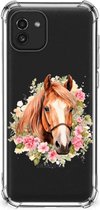 Case Anti-shock geschikt voor Samsung Galaxy A03 Paard